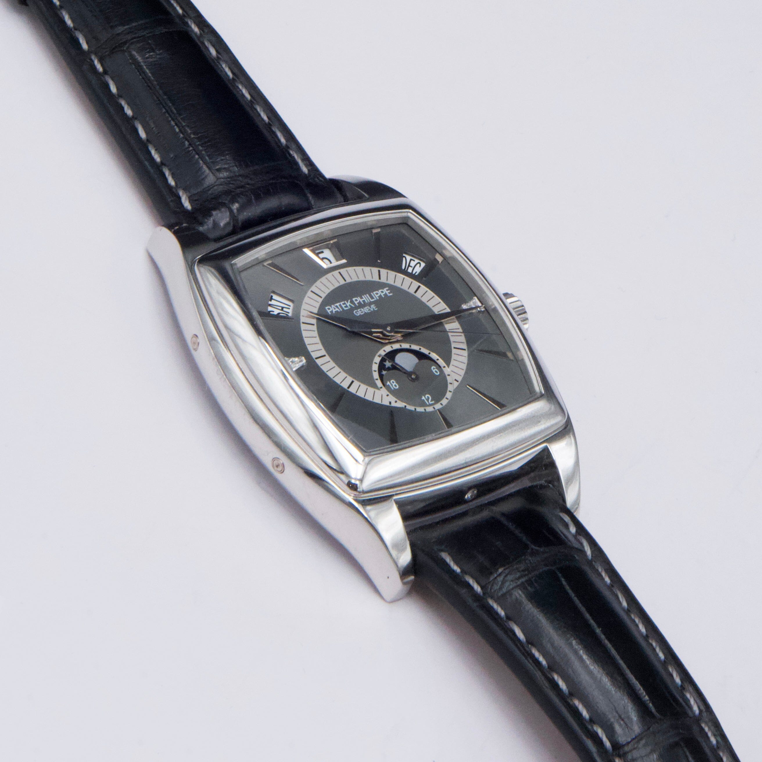 Patek Philippe Gondolo Calendario 5135P Gray Dial Mens – Phigora