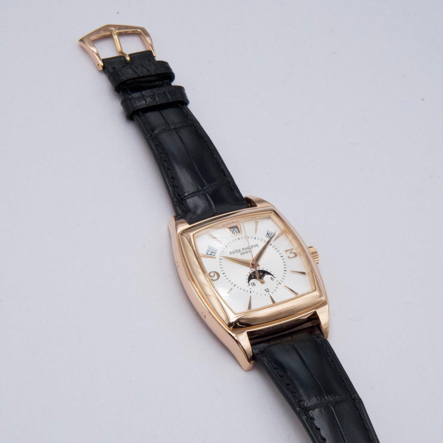 Patek Philippe Gondolo Calendario 5135R Silver Dial Mens Watch - Watches