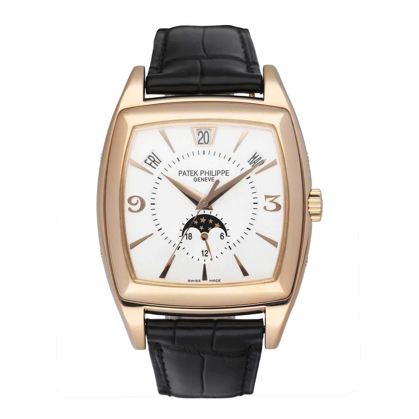 Patek Philippe Gondolo Calendario 5135R Silver Dial Mens Watch - Watches