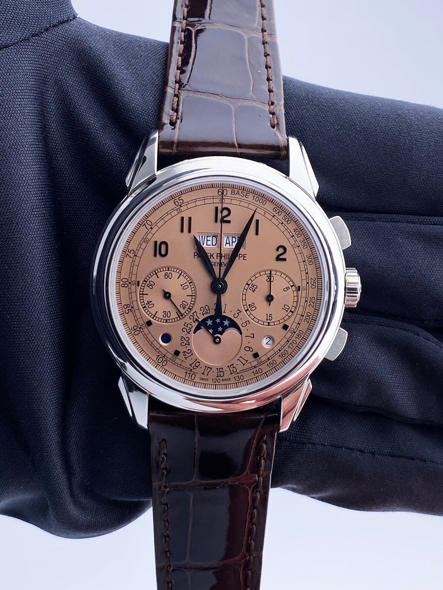 Patek Philippe Grand Complications 5270P Salmon Dial Mens Watch - Virtual
