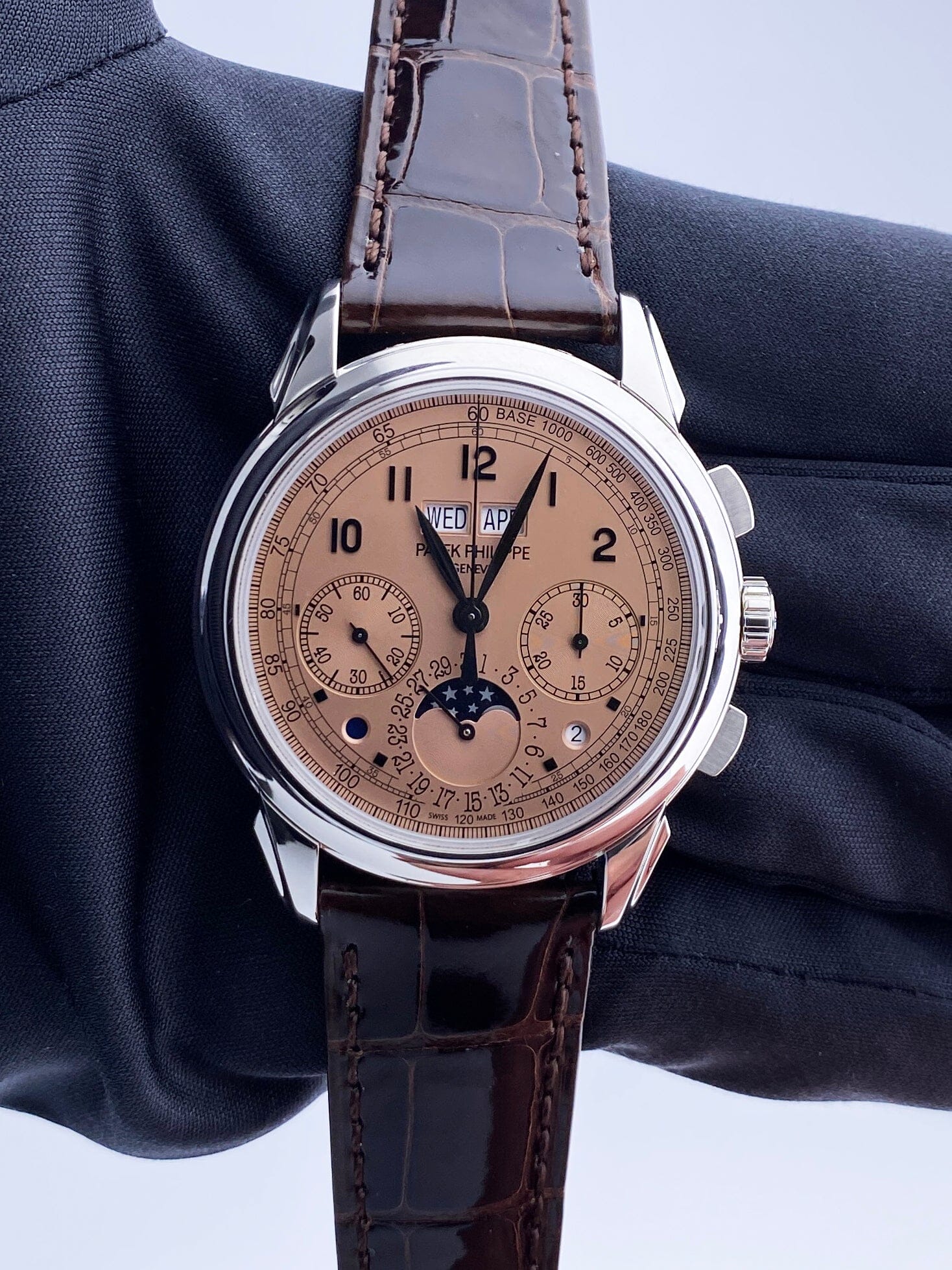 Patek Philippe Grand Complications 5270P Salmon Dial Mens Watch - Virtual