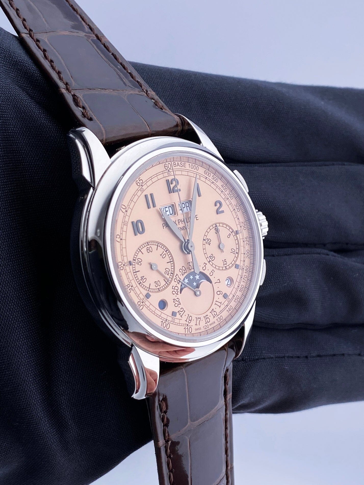 Patek Philippe Grand Complications 5270P Salmon Dial Mens Watch - Virtual