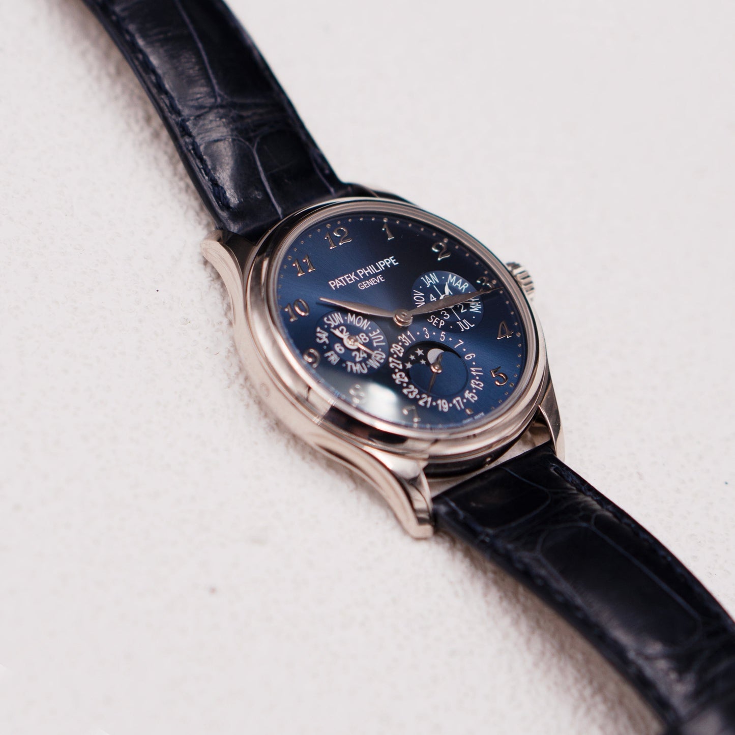 Patek Philippe Grand Complications 5327G Blue Dial Mens Watch Box Papers - Watches