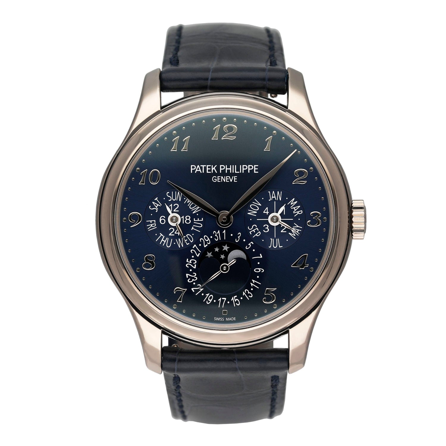 Patek Philippe Grand Complications 5327G Blue Dial Mens Watch Box Papers - Watches