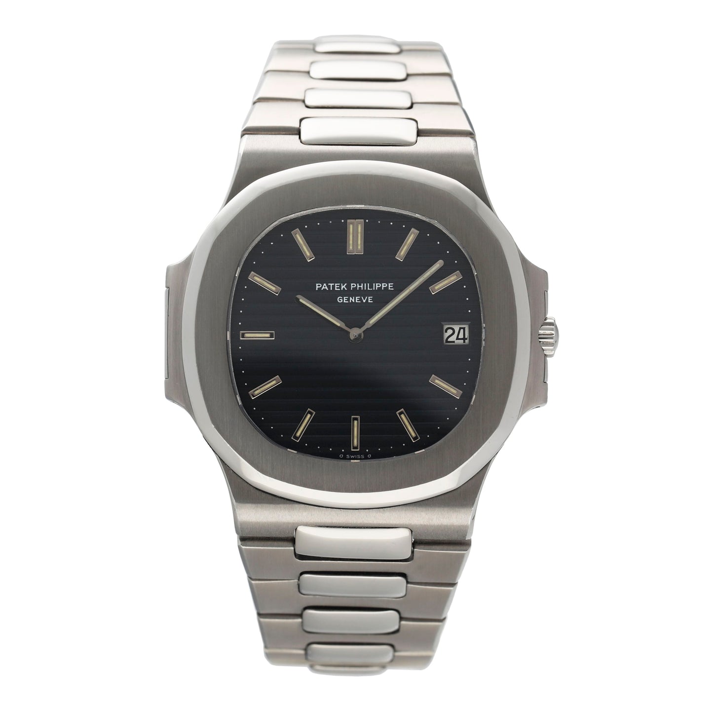 Patek Philippe Nautilus 3700/1A Blue Dial Steel Mens Watch With Archives