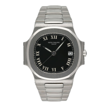 Patek Philippe Nautilus 3800/1A Black Dial Mens Watch With Archives