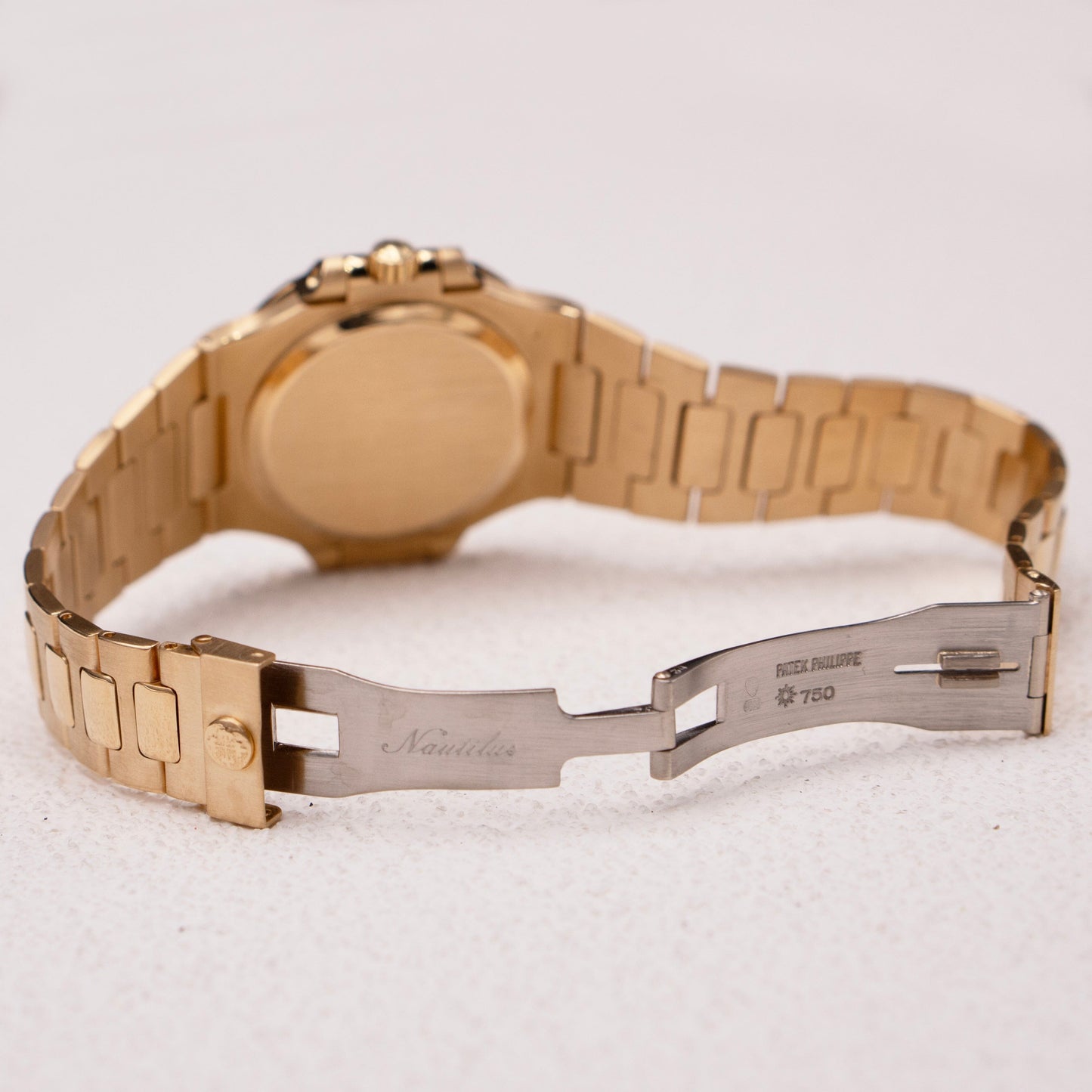Patek Philippe Nautilus 3800/1J 18K Yellow Gold Mens Watch - Watches