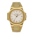 Patek Philippe Nautilus 3800/1J 18K Yellow Gold Mens Watch - Watches