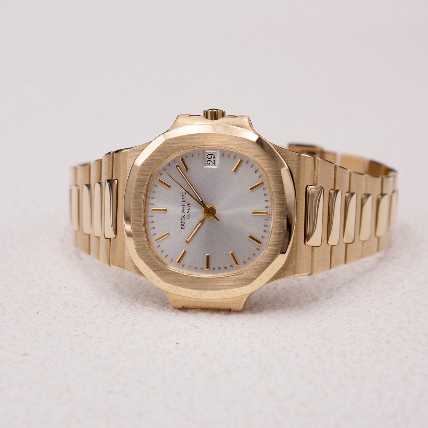 Patek Philippe Nautilus 3800/1J 18K Yellow Gold Mens Watch - Watches