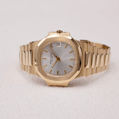 Patek Philippe Nautilus 3800/1J 18K Yellow Gold Mens Watch - Watches