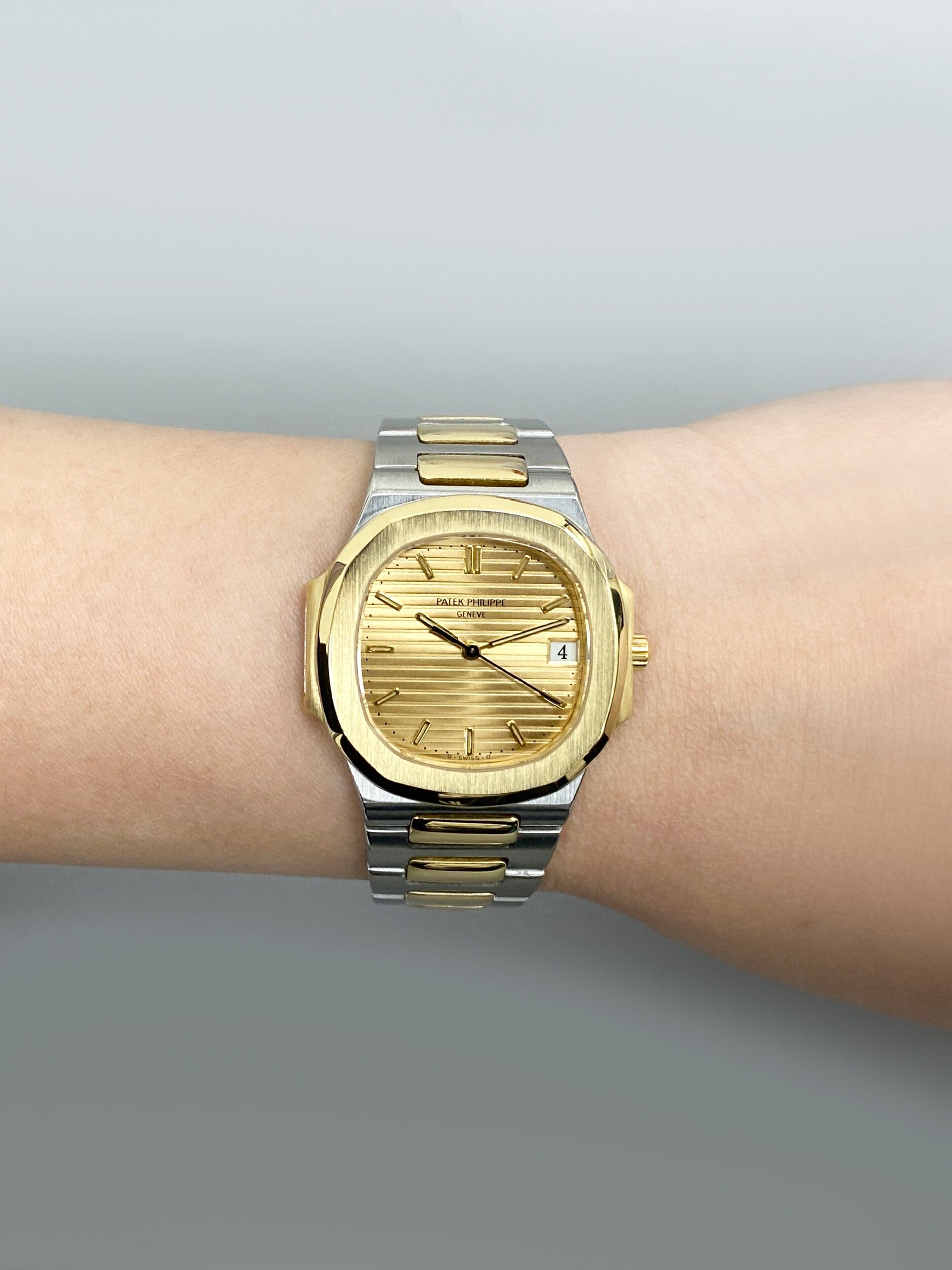 Patek Philippe Nautilus 3900/1JA Champagne Dial Mens Watch – Phigora