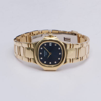 Patek Philippe Nautilus 4700/51 Diamond Dark Blue Dial Ladies Watch - Watches