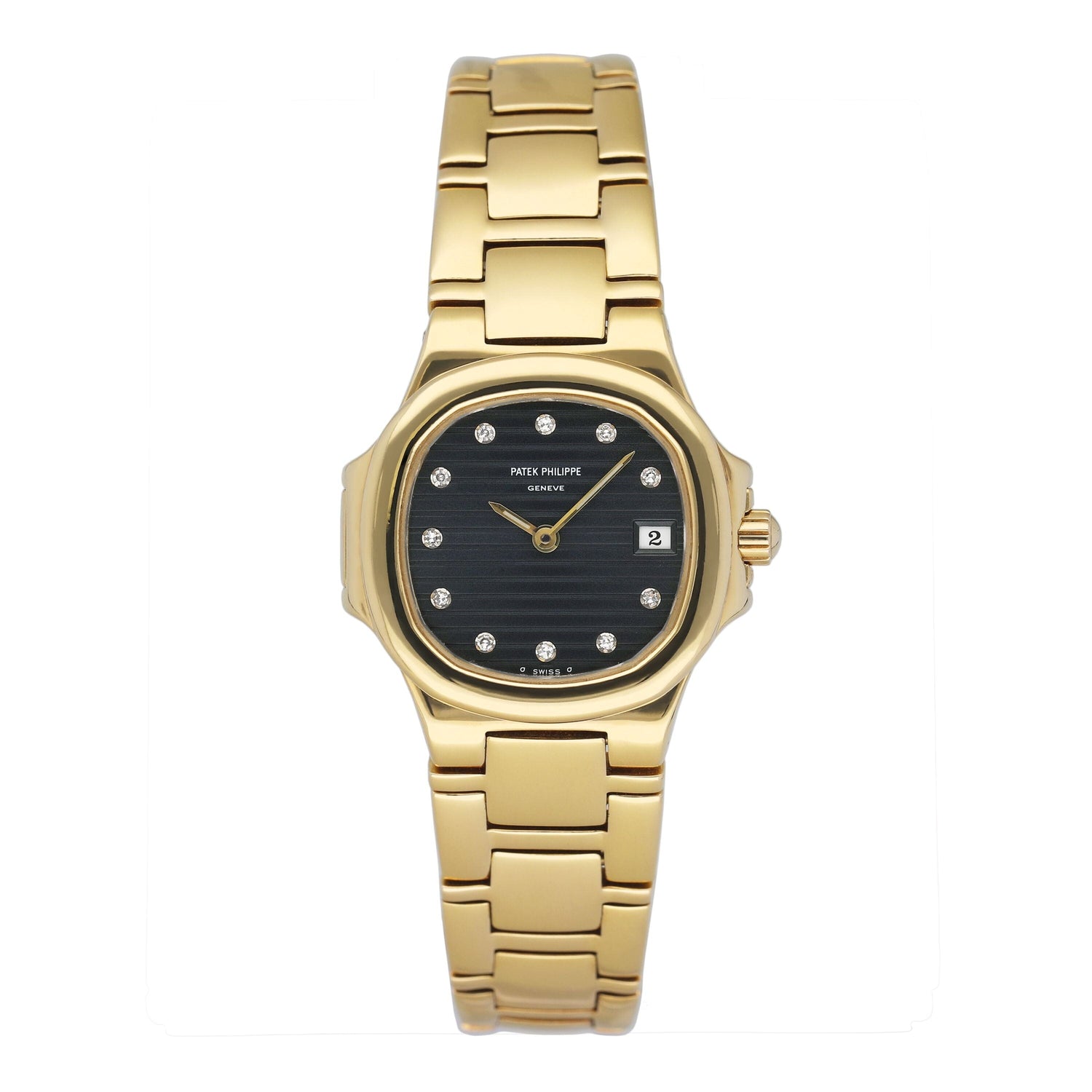 Patek Philippe Nautilus 4700/51 Diamond Dark Blue Dial Ladies Watch - Watches