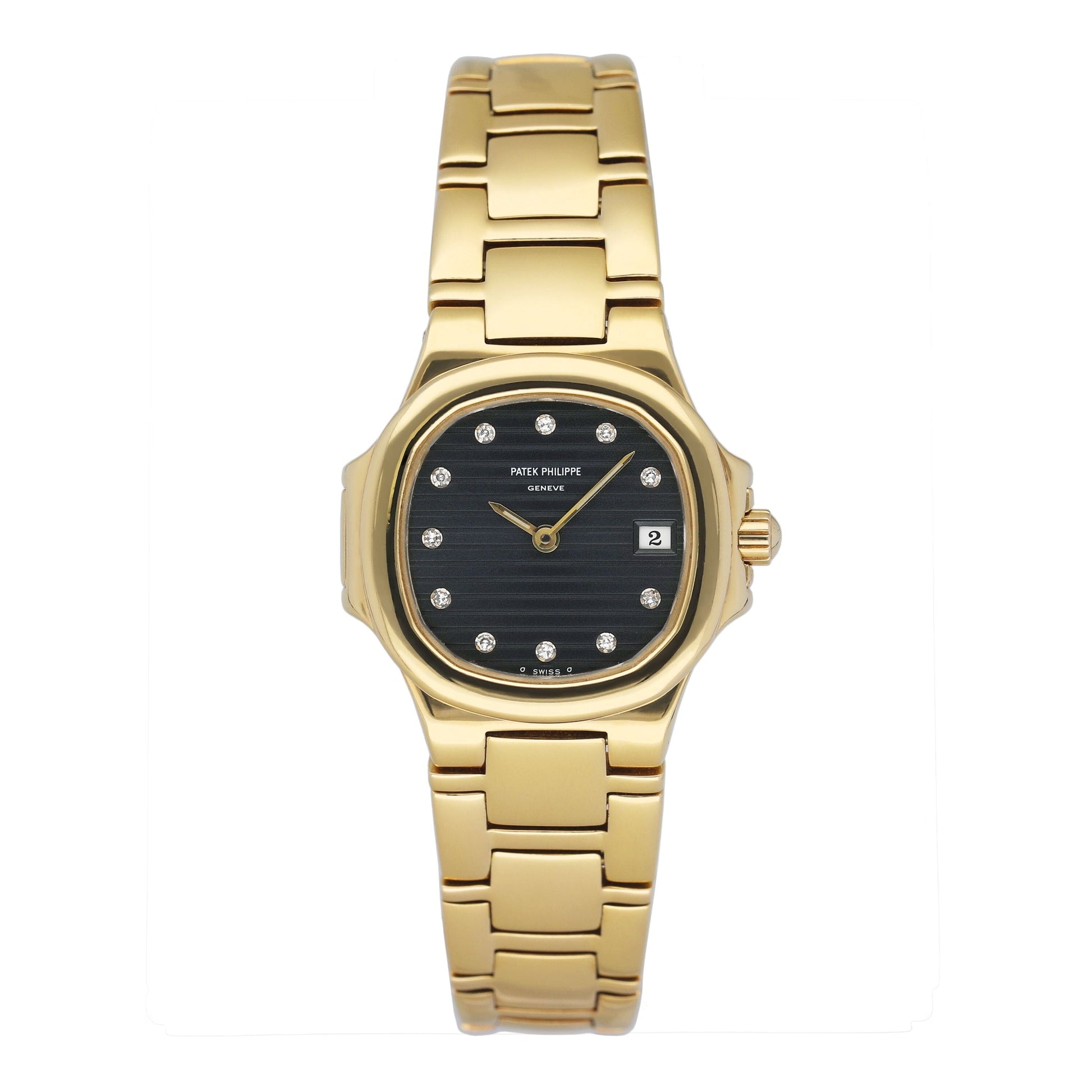 Patek Philippe Nautilus 4700/51 Diamond Dark Blue Dial Ladies Watch - Watches
