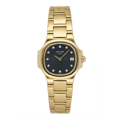 Patek Philippe Nautilus 4700/51 Diamond Dark Blue Dial Ladies Watch - Watches