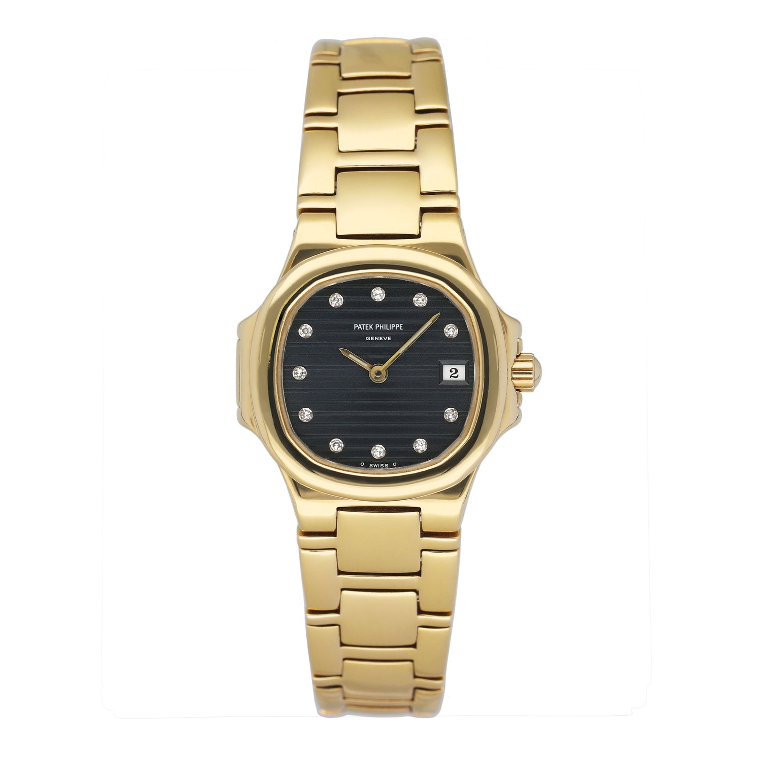 Patek Philippe Nautilus 4700/51 Diamond Dark Blue Dial Ladies Watch - Watches