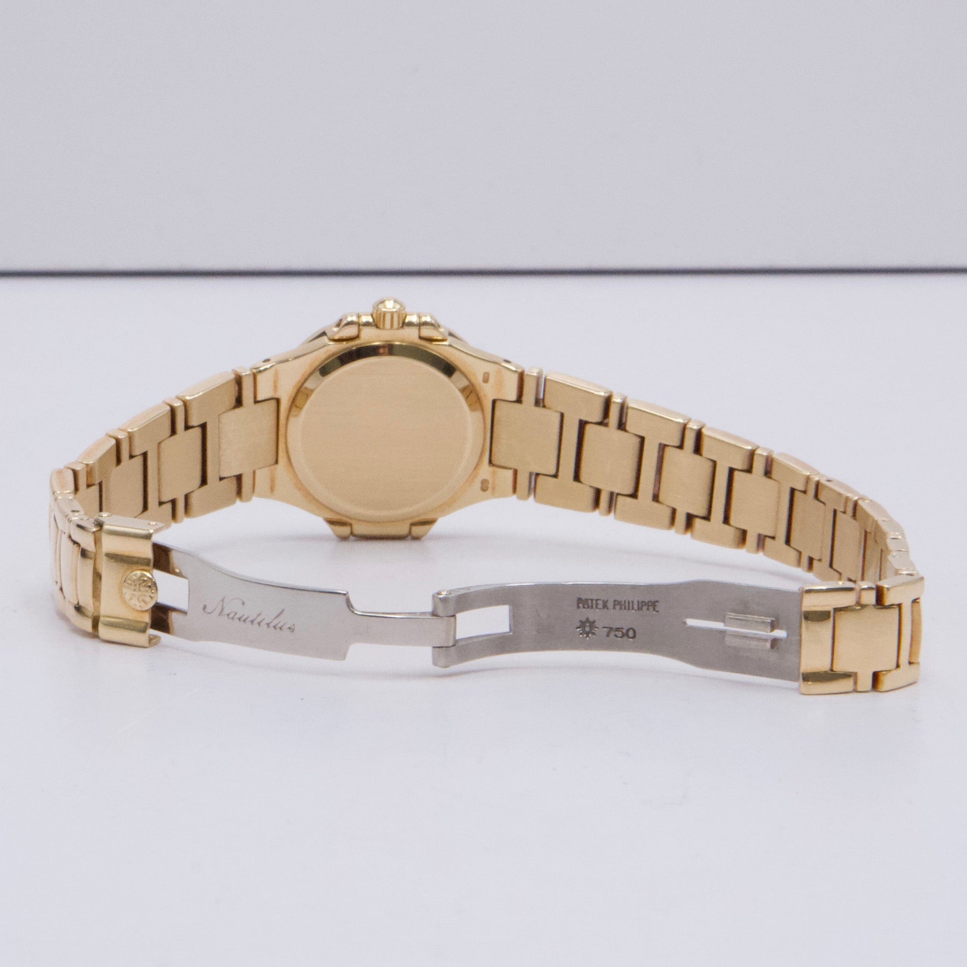 Patek Philippe Nautilus 4700/51 Diamond Dark Blue Dial Ladies Watch - Watches