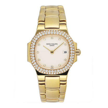 Patek Philippe Nautilus 4700/54 Diamond Cream Dial Ladies Watch - Watches