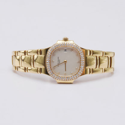 Patek Philippe Nautilus 4700/54 Diamond Cream Dial Ladies Watch - Watches