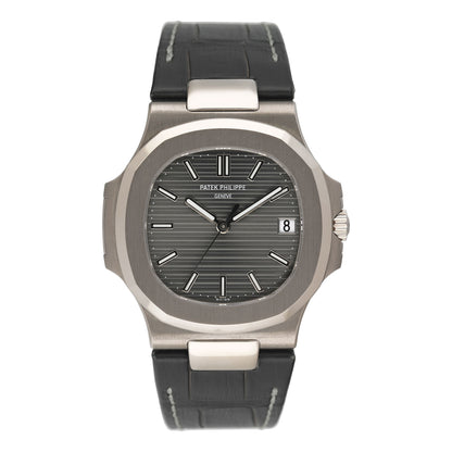 Patek Philippe Nautilus 5711G-001 Grey Dial Mens Watch Box Papers