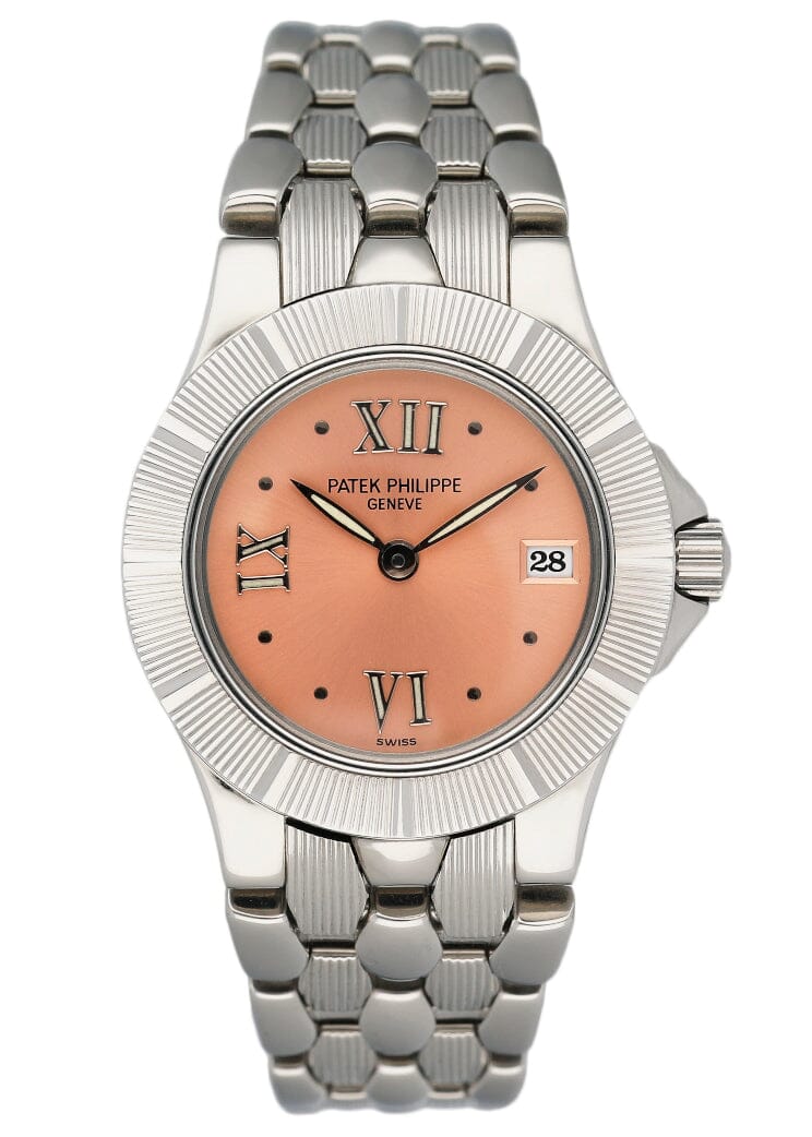Patek Philippe Neptune 4880 Pink Dial Ladies Watch - Virtual
