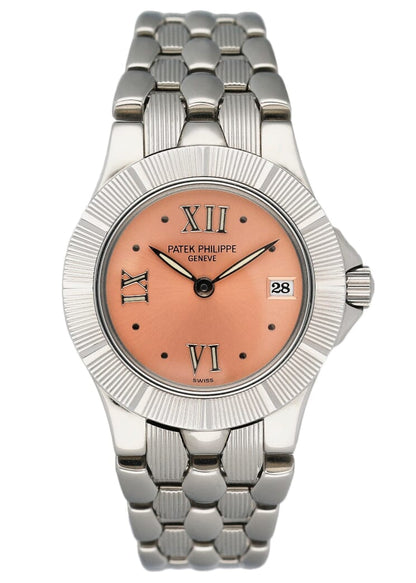 Patek Philippe Neptune 4880 Pink Dial Ladies Watch - Virtual
