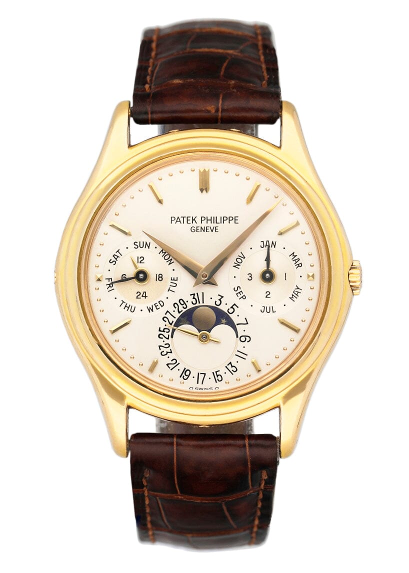 Patek Philippe Perpetual Calendar 3940J Mens Watch With Archives - Watches