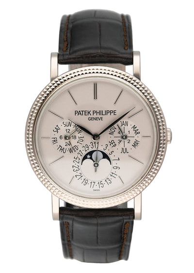 Patek Philippe Perpetual Calendar 5139G Gray Dial Mens Watch Box Papers - Watches