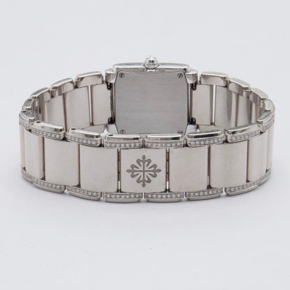 Patek Philippe Twenty-4 4908/310G-011 White Dial Ladies Watch Box Papers - Watches