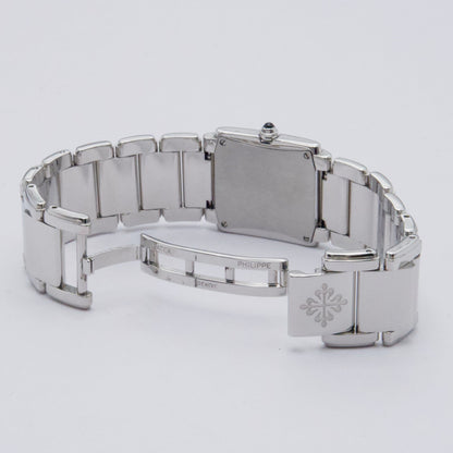 Patek Philippe Twenty-4 4910 Diamond Blue Dial Ladies Watch - Watches
