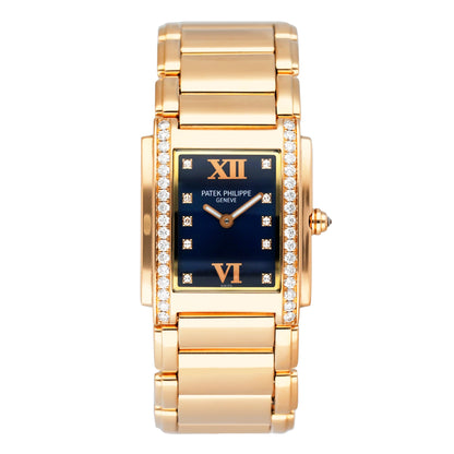 Patek Philippe Twenty-4 4910R Blue Dial Ladies Watch