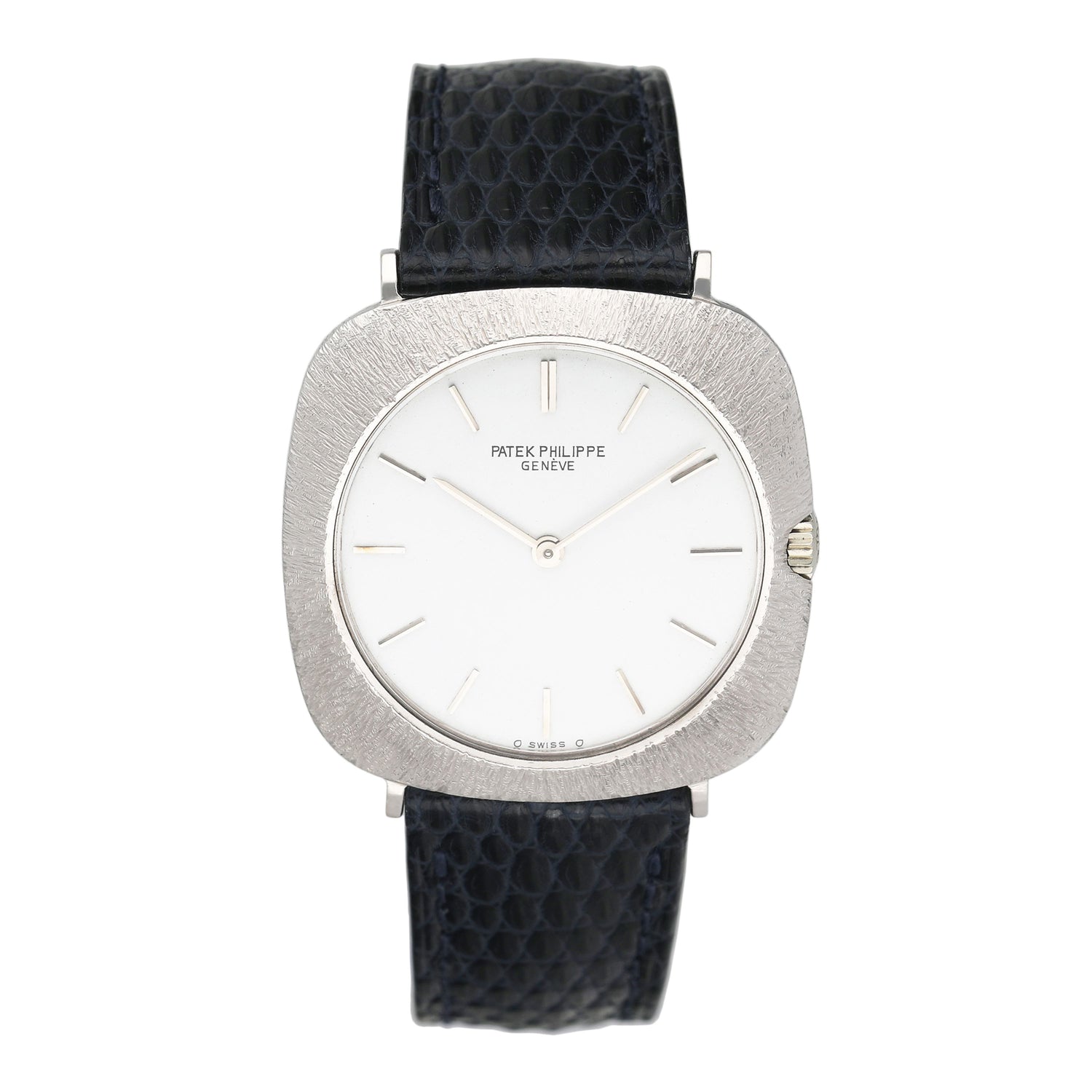 Patek Philippe Vintage 3543 White Dial 18K Gold Watch - Watches