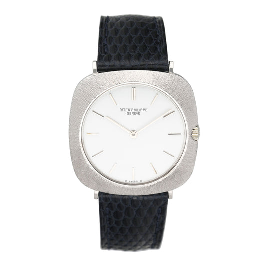 Patek Philippe Vintage 3543 White Dial 18K White Gold Watch