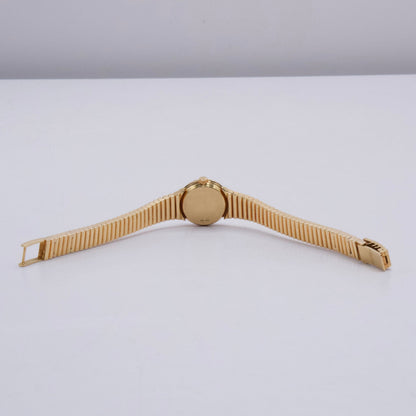 Patek Philippe Vintage 4613/1 Ruby Pave Dial 18K Yellow Gold Ladies Watch - Watches