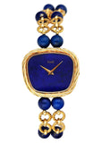 Piaget 9465 P 60 Blue Lapis 18K Yellow Gold Ladies Watch - Watches