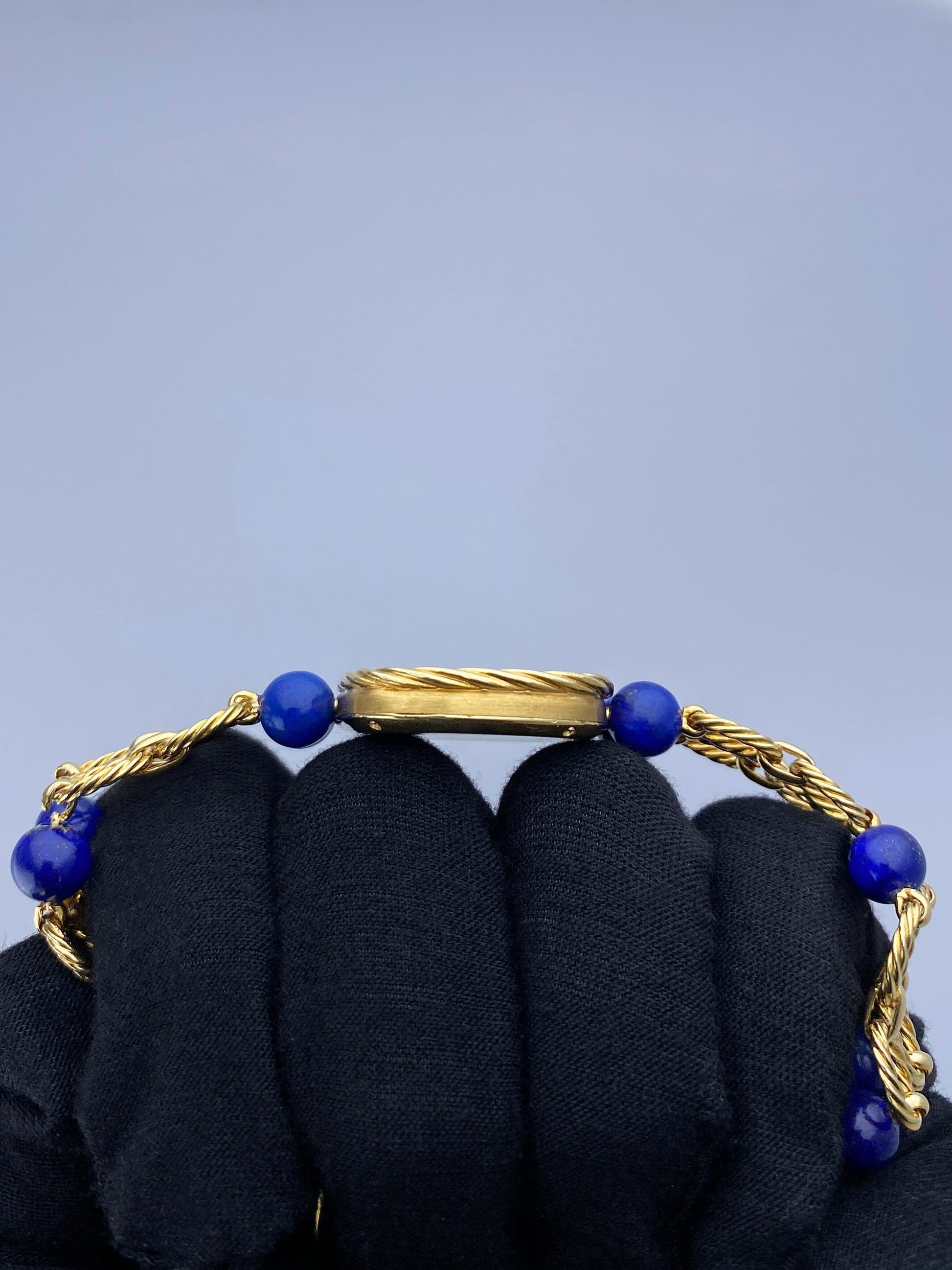 Piaget 9465 P 60 Blue Lapis 18K Yellow Gold Ladies Watch - Watches