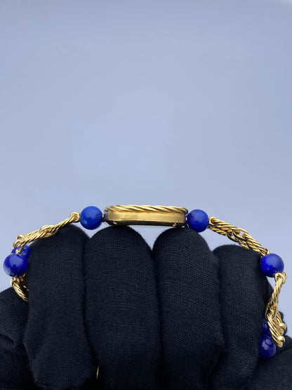 Piaget 9465 P 60 Blue Lapis 18K Yellow Gold Ladies Watch - Watches