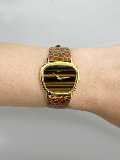 Piaget 9485 ’Tiger Eye’ 18K Yellow Gold Ladies Watch - Watches