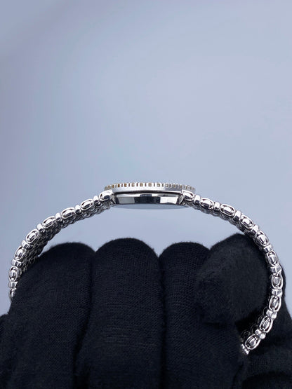 Piaget 976 D23 Opal Dial Diamond 18K White Gold Ladies Watch - Watches
