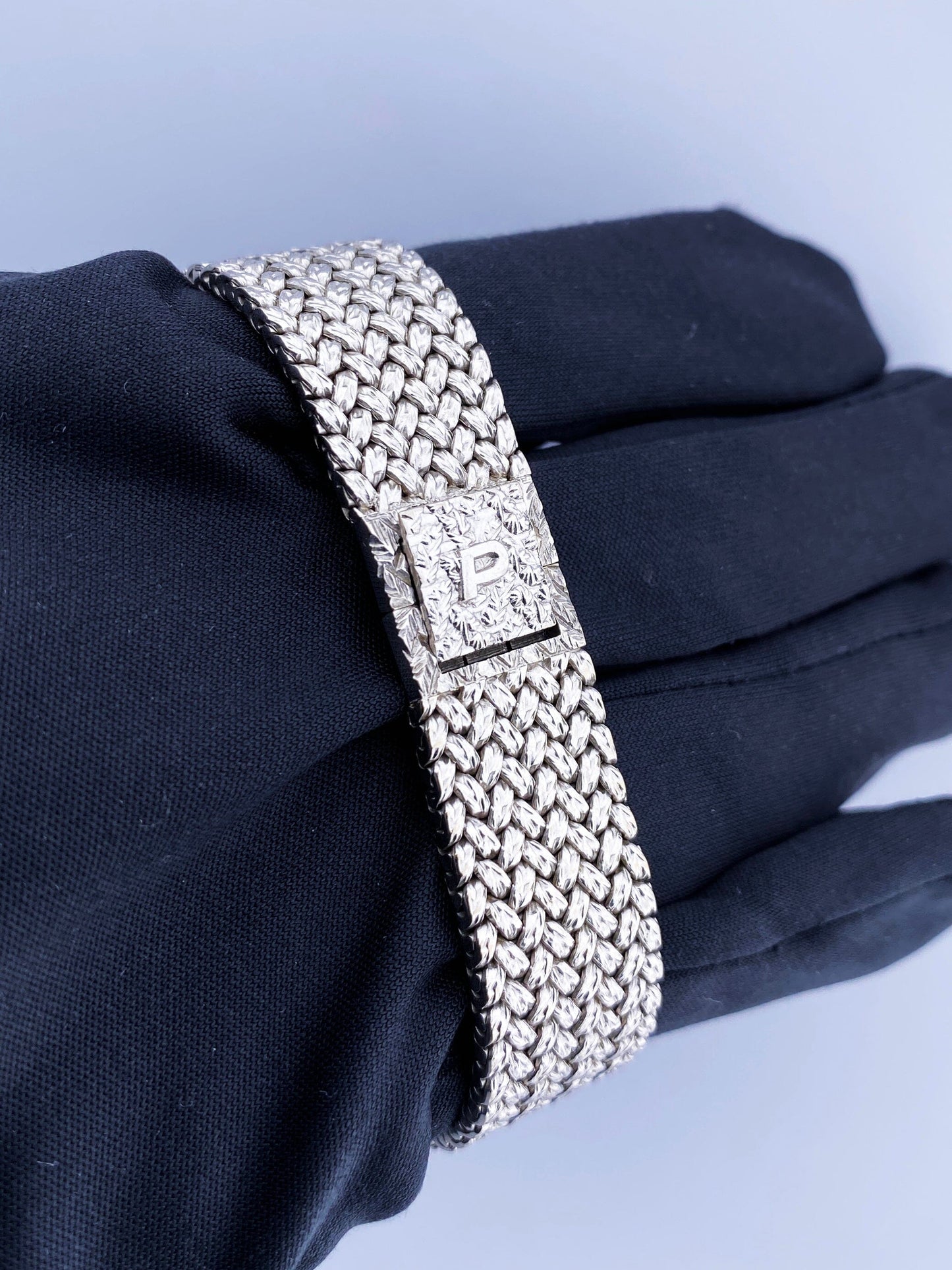 Piaget 9802D2 Lapis Lazuli Pave Dial 18K White Gold Ladies Watch - Virtual