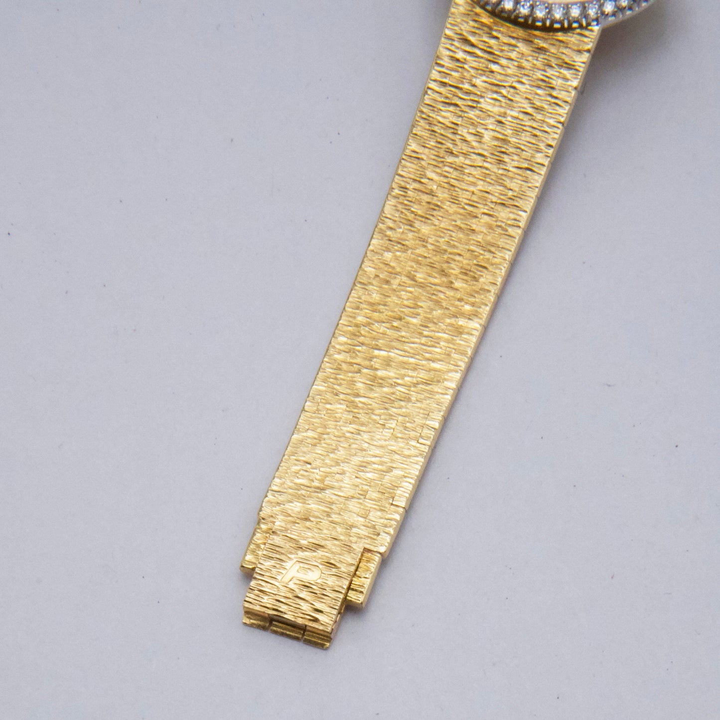 Piaget 9806 A6 Diamond Champagne Dial 18K Yellow Gold Ladies Watch - Watches