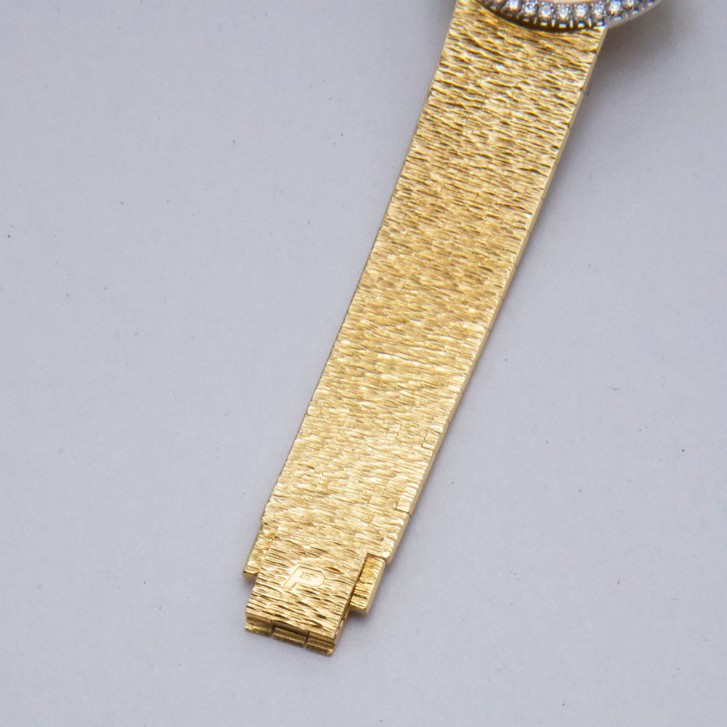 Piaget 9806 A6 Diamond Champagne Dial 18K Yellow Gold Ladies Watch - Watches