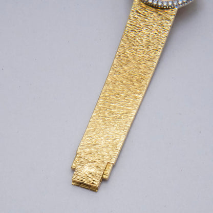 Piaget 9806 A6 Diamond Champagne Dial 18K Yellow Gold Ladies Watch - Watches