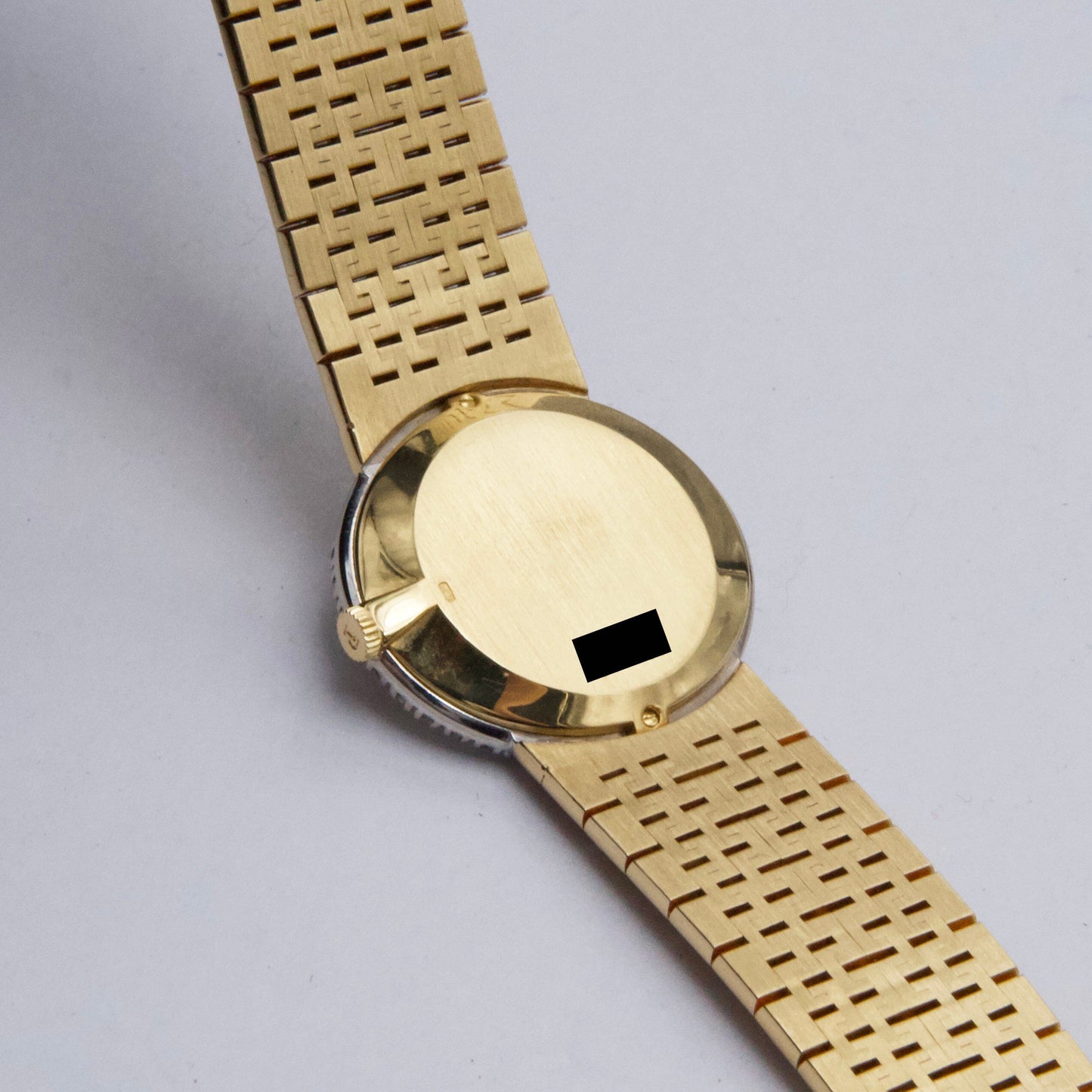 Piaget 9806 A6 Diamond Champagne Dial 18K Yellow Gold Ladies Watch - Watches