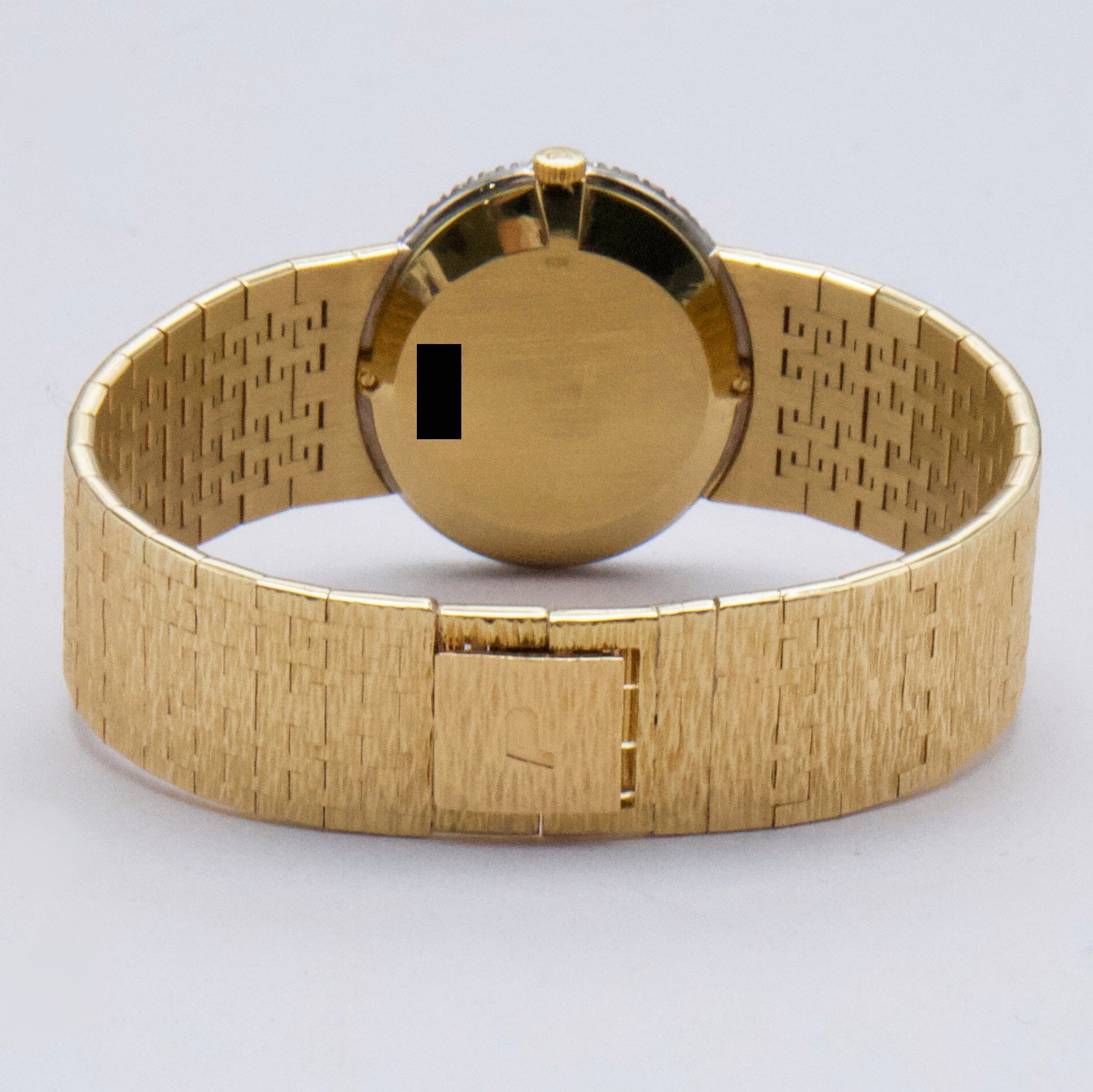 Piaget 9806 A6 Diamond Champagne Dial 18K Yellow Gold Ladies Watch - Watches