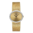 Piaget 9806 A6 Diamond Champagne Dial 18K Yellow Gold Ladies Watch - Watches