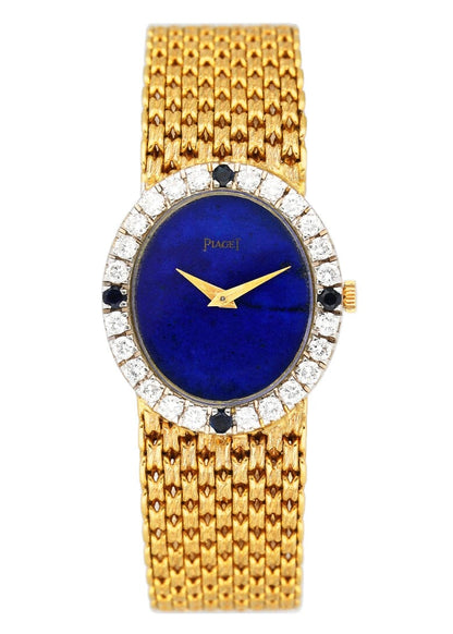 Piaget 9814N24 Laois Dial Diamond 18K Yellow Gold Ladies Watch - Watches