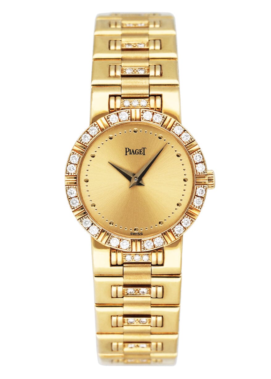 Piaget Dancer 80564 K818 Diamond Champagne Dial Ladies Watch - Watches