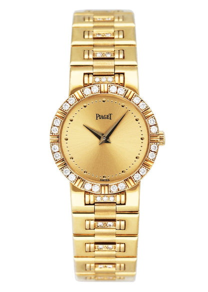 Piaget Dancer 80564 K818 Diamond Champagne Dial Ladies Watch - Watches