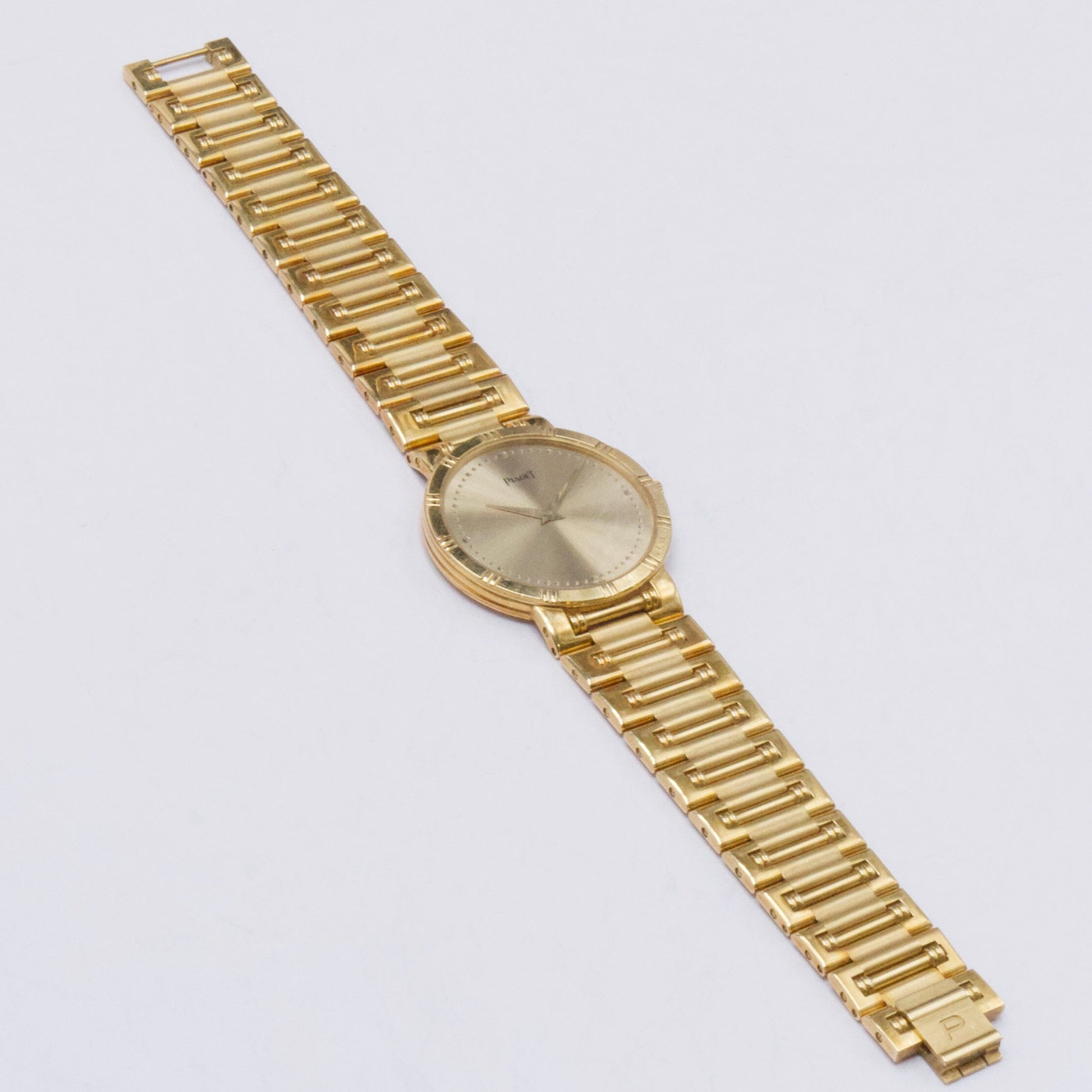 Piaget Dancer 84023 K81 Champagne Dial 18K Yellow Gold Ladies Watch - Watches